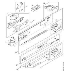 Handle Housing for Stihl HTA 50