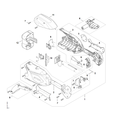 Handle Housing for Stihl HTA 66
