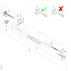 Drive Tube for Stihl HTA 66