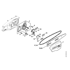 Chain Sprocket Cover for Stihl