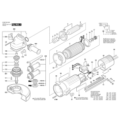 Bosch HWS 5265/125 Assembly
