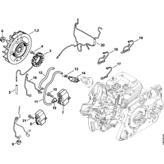 Ignition & Wiring for Stihl MS441