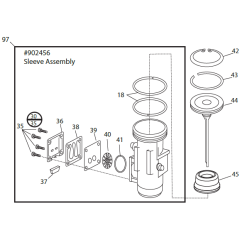 Sleeve Assembly for Paslode IM65