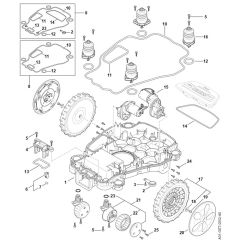Lower Housing for Stihl iMOW 6.0