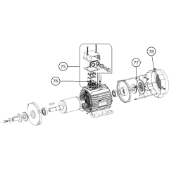 Motor Assembly for Jumbo-1000-400V