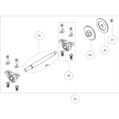 Blade Shaft Assembly