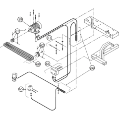 Transmission Assembly for Table Saw