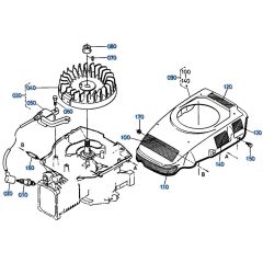 Magneto Assembly for Kubota W5019-PC Mower