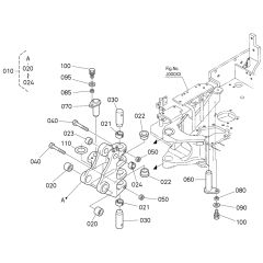 Kingpost Assembly for Kubota