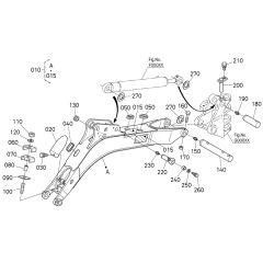 Boom Assembly for Kubota K008-5