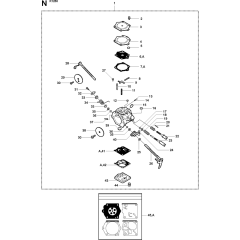 Carburetor Assembly for K1250