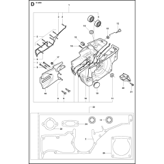 Crankcase Assembly for K1250