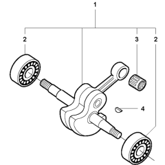 Crankshaft Assembly for K1250
