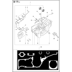 Crankcase Assembly for K1250