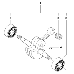 Crankshaft Assembly for K1270