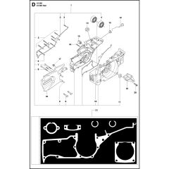 Crankcase Assembly for K1260