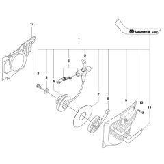 Starter Assembly for K1270