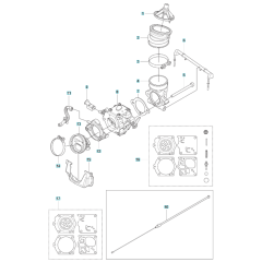Carburettor Assembly for K1270 II