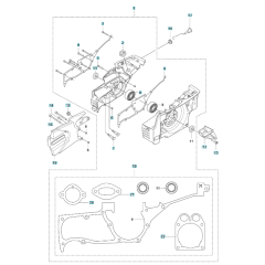 Crankcase Assembly for K1270 II