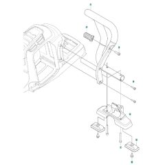 Front Handle for Husqvarna K1