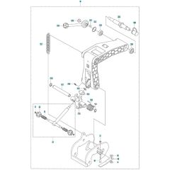 Rail Fixture for Husqvarna K1