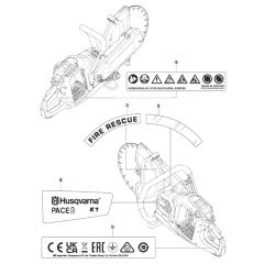 Decals for Husqvarna K1 PACE