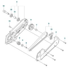 Cutter Arm for Husqvarna K540I