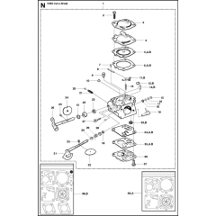 Carburetor Assembly for K650