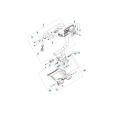 Handle Assembly for Husqvarna K6500