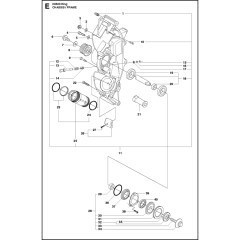Chassis Frame for Husqvarna K6500