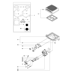 Carburetor & Air Filter Assembly