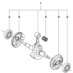Crankshaft Assembly for K750