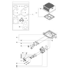 Air Filter for Husqvarna K760