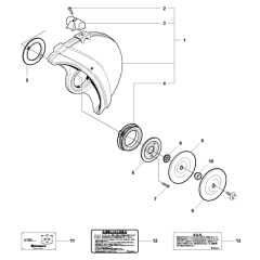Blade Guard for Husqvarna K760
