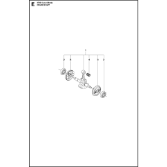 Crankshaft Assembly for K760