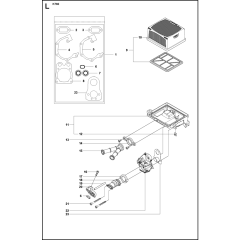 Air Filter Assembly for K760
