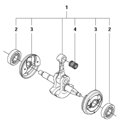 Crankshaft Assembly for K760