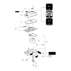 Air Filter Assembly for K950