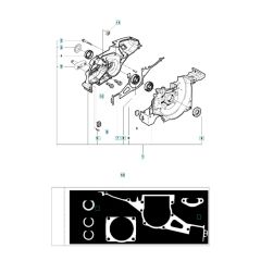 Crankcase Assembly for K950