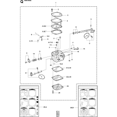 Carburetor Assembly for K950
