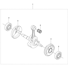 Crankshaft Assembly for K960
