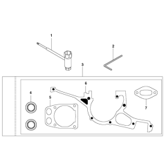 Tools Assembly for Husqvarna K960