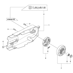 Belt Guard for Husqvarna K960