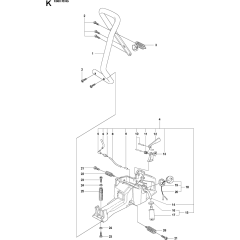Fuel Tank & Handle Assembly