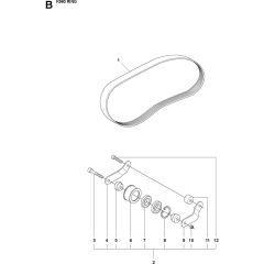 Belt Assembly for K960