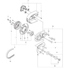 Belt Guard & Pulley Assembly