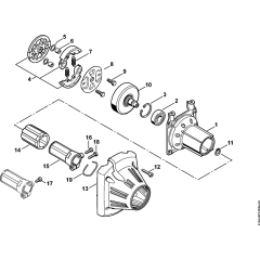 Clutch Housing for Stihl Engines