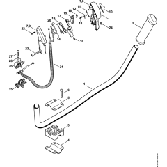 Handle Bar for Stihl KA120 KA250
