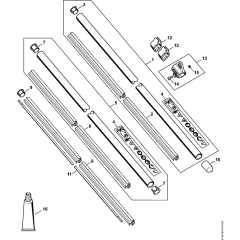 Drive Tube Assembly for Stihl KA120