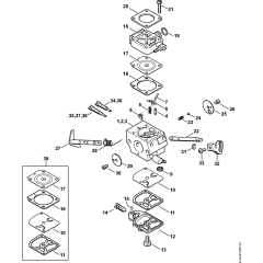 Carburetor for Stihl Engines